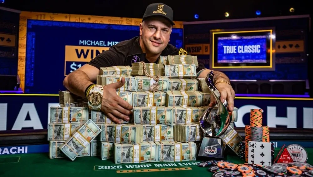 Michael Mizrachi拿下冠军抱走1000万美元