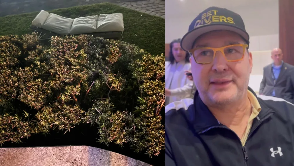 【镜头还在拍，他已经摔下去】Phil Hellmuth派对失足惊魂，Poker Brat把跌倒演成名场面